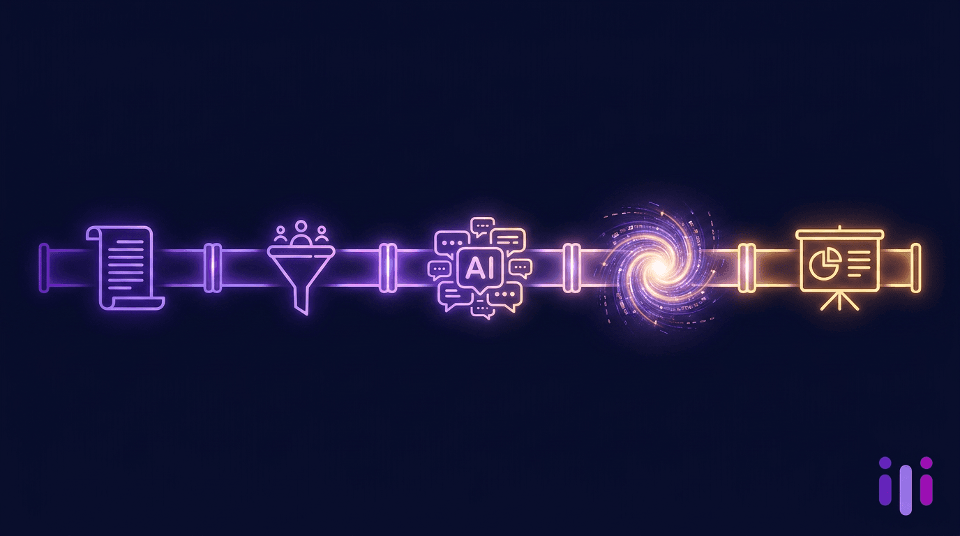 Automated Focus Groups: End-to-End AI Research From Brief to Board-Ready Deck