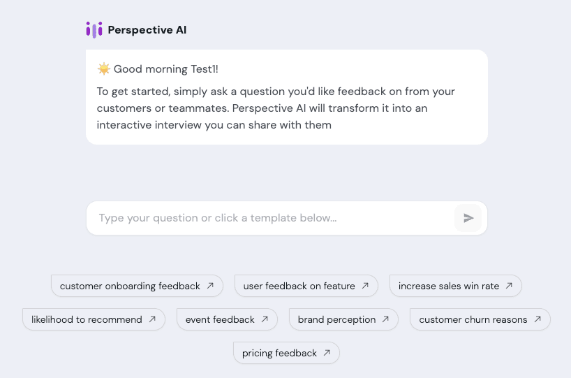 Research Start Screen